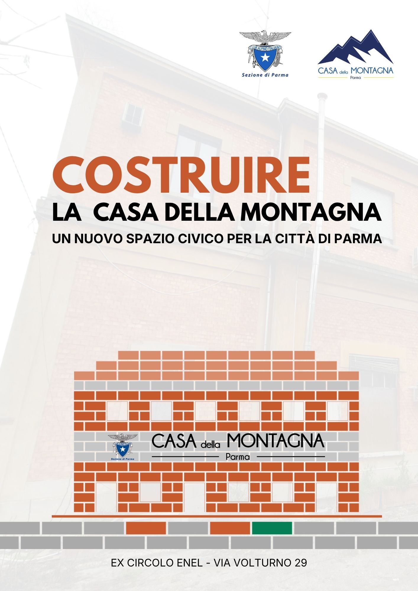 Copertina della brochure di progetto